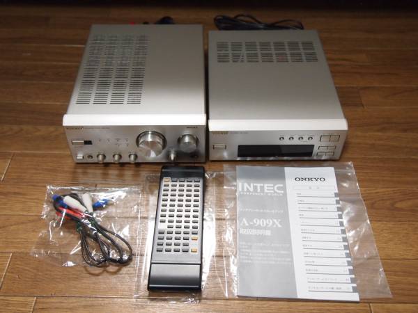 ONKYOオンキョー A-909X アンプ＋T-405TXチューナー INTEC205 ONKYO A
