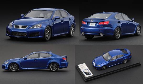 ◇1/43 hpi レクサス IS F （ブルーメタリック） LEXUS 【公式通販】