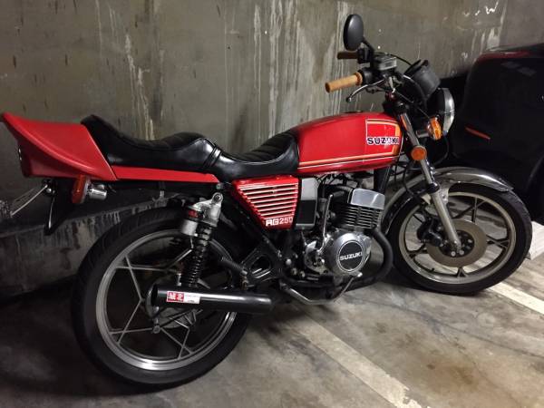SUZUKI RG250E 城北ムラカミ特注 当時物アルフィン他(126cc-250cc
