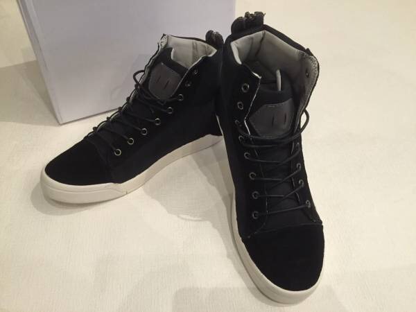 新品【ナノユニバース】　切り替えハイカットスニーカー　44