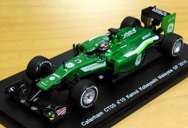 1/43 ケータハム CT05 小林可夢偉 マレーシアGP 2014 鈴鹿限定品
