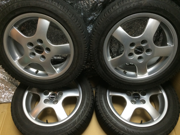 BORBETホイール スタッドレス 4本セット 205-55-16