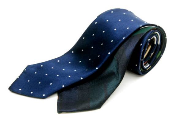 KENNETH FIELD ケネスフィールド 4WAY ネクタイ 迷彩 ドット