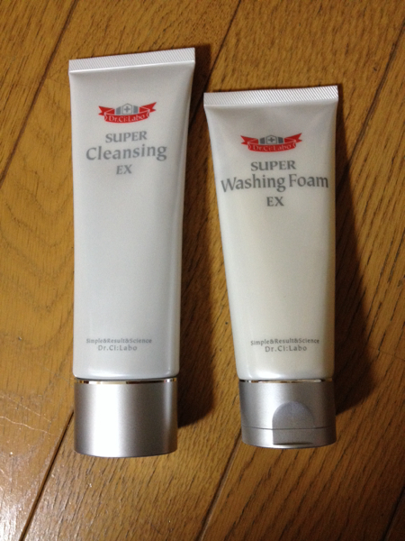Dr.シーラボ スーパークレンジングEX&ウォッシングEX セットで