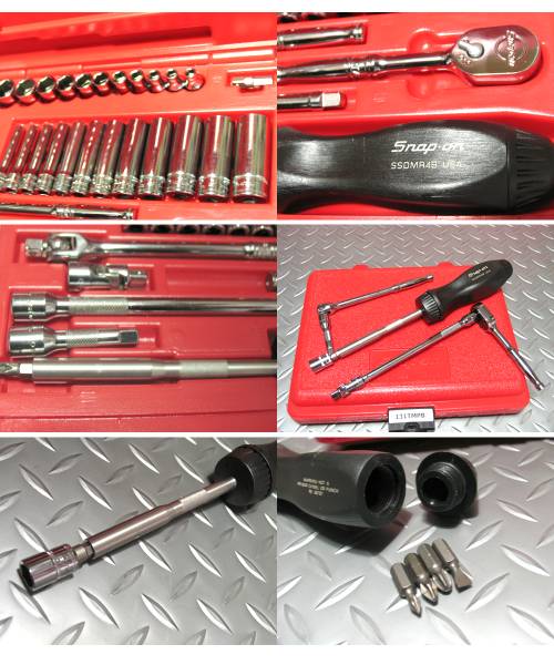 スナップオン Snap-on 1/4(6，5mm)General Serviceセット 131TMPB