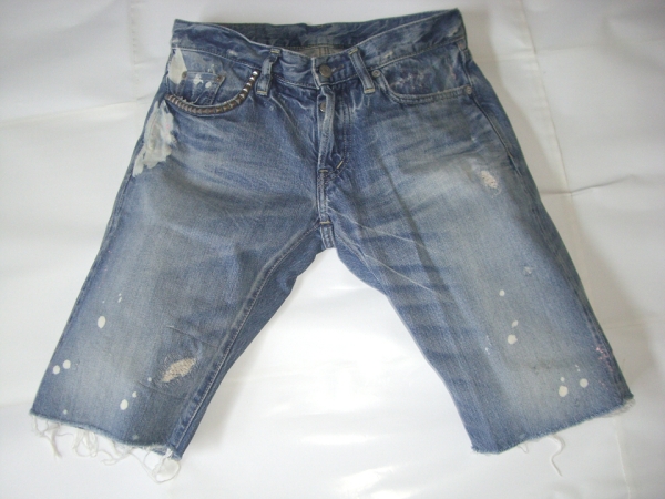 ★ ヒステリックグラマー スタッズデニムハーフ 30 キムタク