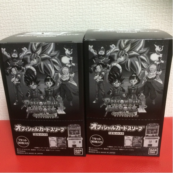ドラゴンボールヒーローズ オフィシャルカードスリーブ2BOX 【公式通販】