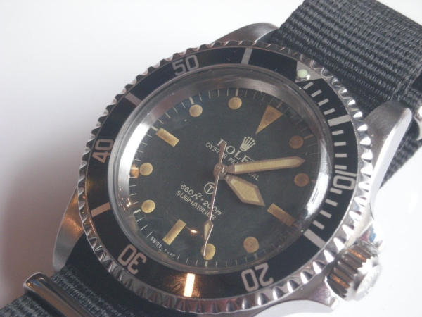 Rolex ロレックス サブマリーナ イギリス軍サブ Ref.5517(本体)｜売買