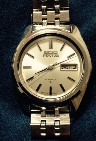 セイコー 5 アクタス 純正ブレス付き 送料無料 SEIKO ファイブ