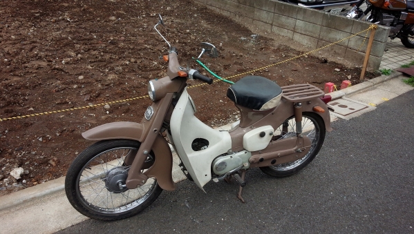 スーパーカブ C100 茶カブ 実働車 ピノキオテール(50cc以下)|売買され スーパーカブ C100 茶カブ 実働車 ピノキオテール(50cc以下)|売買され