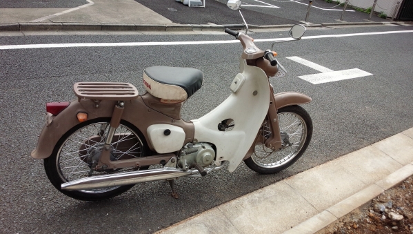 スーパーカブ C100 茶カブ 実働車 ピノキオテール(50cc以下)｜売買され 