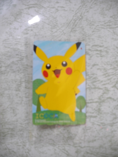 限定 ポケモンICOCA ピカチュウ （未使用） 限定 ポケモンICOCA
