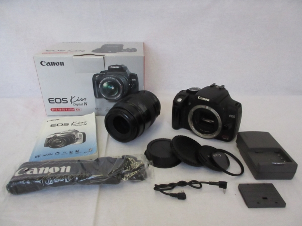 Canon キヤノン EOS kiss Digital N 100mm 1:2.8 一眼 中古6名26