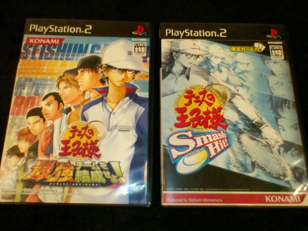 ＰＳ2　２本　テニスの王子様　最強チームを結成せよ　他　完品