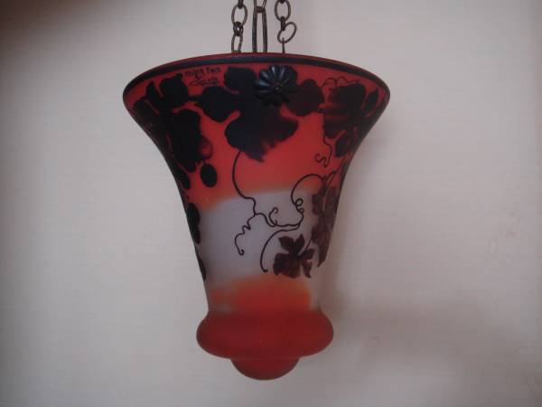 【本物保証】Muller・ミューラー兄弟「天吊り・ランプ」ガレ