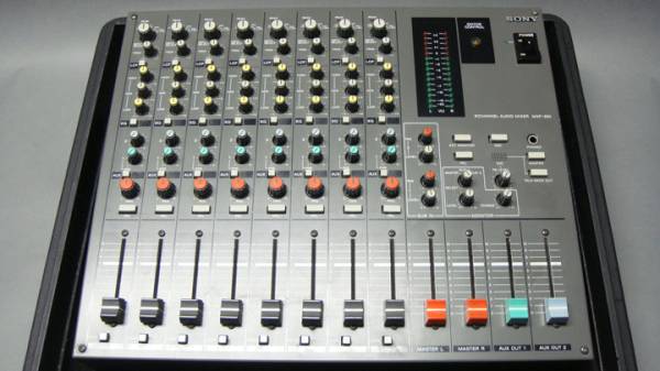 ★SONY ８CHANNEL AUDIO MIXER MXP-290 中古★