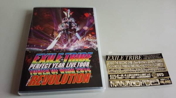 EXILE TRIBE PERFECT YEAR LIVE TOUR 2014★ＤＶＤ２枚組★美品