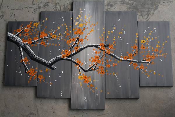 ☆秀作☆ 手書き油絵 フラワーランド 額付き 肉筆絵画 インテリア 油彩