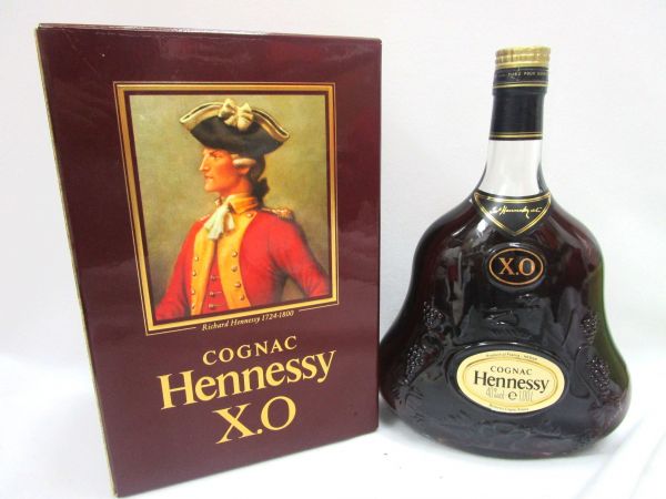 1~ HENNESSY ヘネシー XO 金 栓 1000ml 1L 未開栓品 古酒 箱付