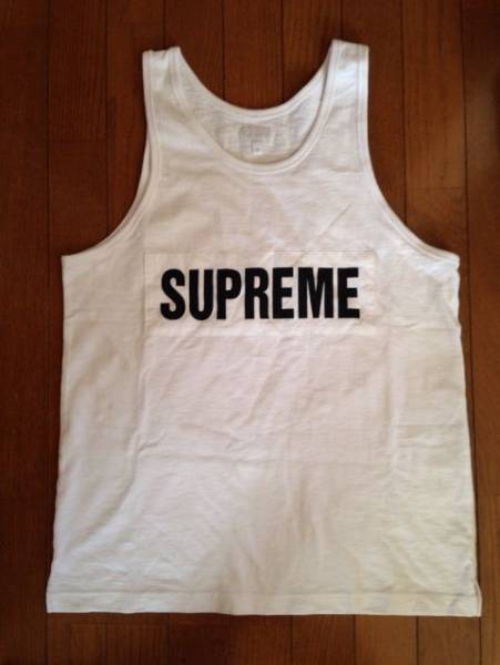 トップス Supreme - Marathon Tank Top 2014ss 2014SS SUPREME Marathon Tank Top タンクトップ M