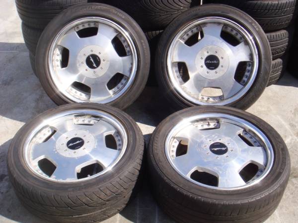 245/45R18　WORK　ユーロ　8J　9J　エルグランド　グランビア