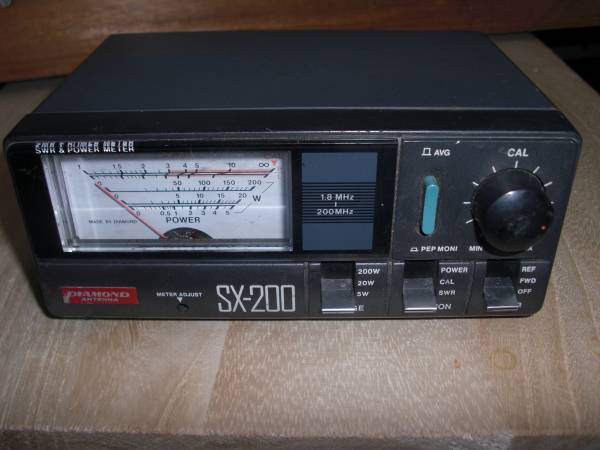 第1電波工業(DIAMOND)　SWR&パワー計　SX-200　中古