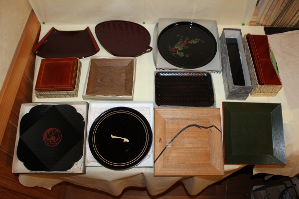 ◆茶道具 盆 いろいろまとめて 菓子器他 全部で10点以上