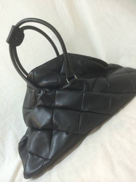 KENJIIKEDA ケンジイケダ ツイストパルスレザーボストンバッグ