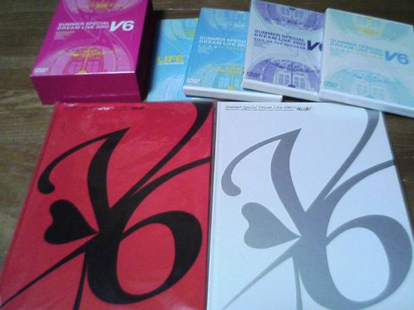 V6★SUMMER SPECIAL DREAM LIVDE 2003 DVD&パンフ2冊