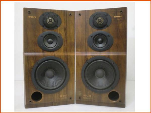 SONY スピーカー ペア SS-G33 ◇◇SONY/ソニー◇3 WAY スピーカー◇SS-G33◇動作・美品◇◇ ソニー