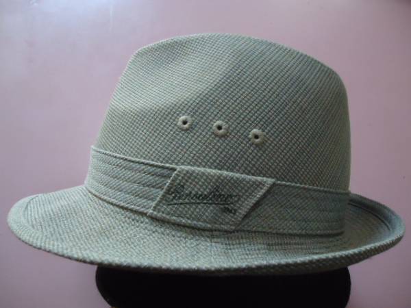 ボルサリーノ/春・夏もの中折れ帽子/大きいサイズ６０cm/新品
