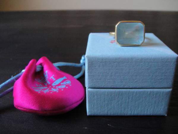 Mht マリーエレーヌドゥタイヤック アクアマリンリング その他 売買されたオークション情報 Yahooの商品情報をアーカイブ公開 オークファン Aucfan Com