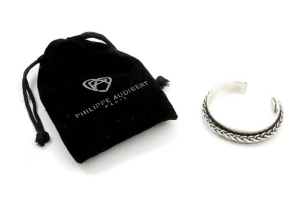 フィリップオーディーベール シルバーチェーン バングル LC10645