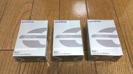 ★格安！★未使用　オリンパス純正BLS-1