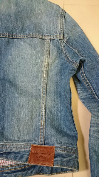 アバクロGジャン☆ダメージデニムジャケットM☆ハイク大草菊池 