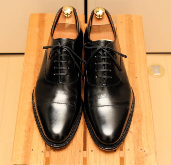 REGAL リーガル 黒 ストレートチップ 仏 アノネイカーフ 26cm