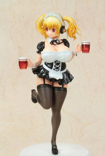 新品 すーぱーぽちゃ子 ビアメイドVer.　1/6 エイプラス　完成品