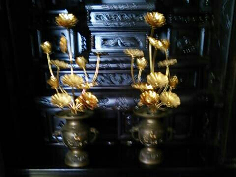 仏壇の中の飾り