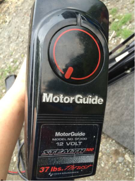 モーターガイド ステルス 300 sf300 フットコン 37lbs エレキ(10馬力
