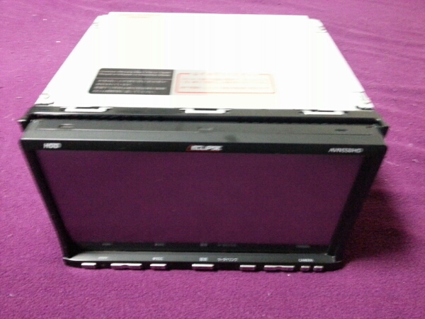 美品 AVN550HD 動作確認済み イクリプス HDDナビ 地デジ