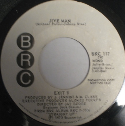 Exit 9 - Jive Man - BRC ■ funk 45 試聴