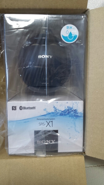 ◆新品未使用◆ＳＯＮＹワイヤレススピーカーSRS-X1/B
