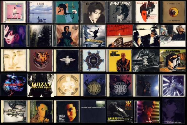 吉川晃司＆コンプレックス（COMPLEX）CD&DVD約35点セット～