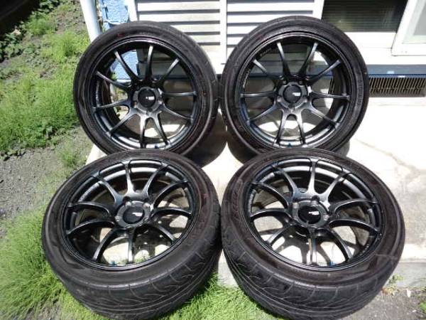 アドバン ADVAN RZ 17インチ 8.5J 235/40-17 114.3 5穴 4本(ラジアル