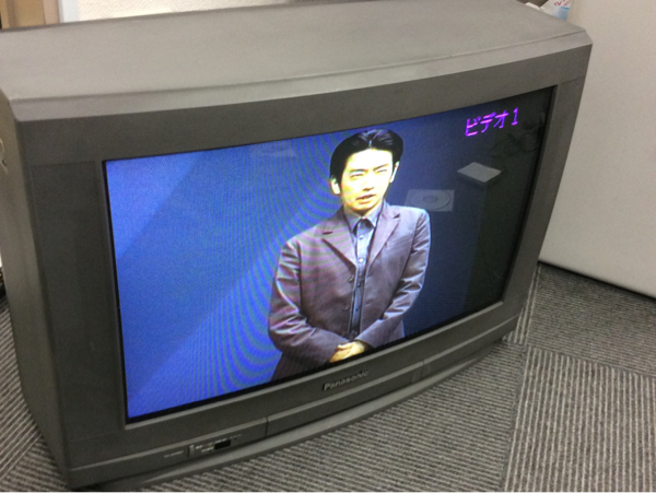 【64動作確認済】パナソニック 24型ブラウン管テレビ 画王 TH-24GW1 ☆PANASONIC パナソニック TH-24GW1 アナログテレビ(ブラウン管)｜売買