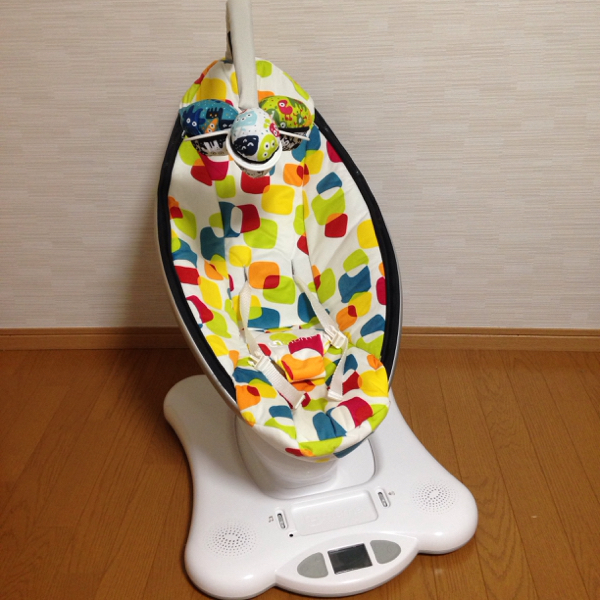 美品 4moms 電動バウンサー mamaRoo ママルー