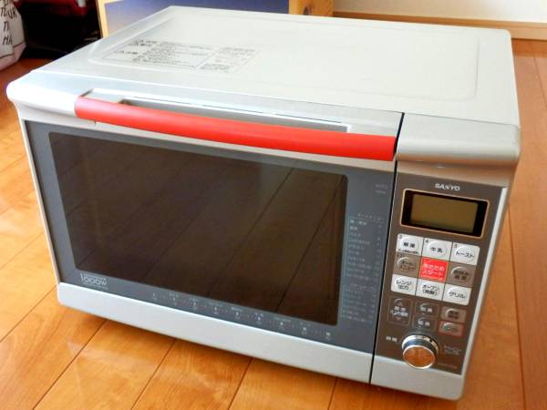 SANYO サンヨー　オーブンレンジ　電子レンジ　EMO-FR10 中古三洋電機 オーブンレンジ EMO-FR10(S) - 無限堂東京店