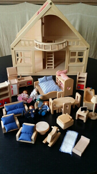 ボーネルンド 人気商品 マイドールハウス・セット DOLL　HOUSE _1