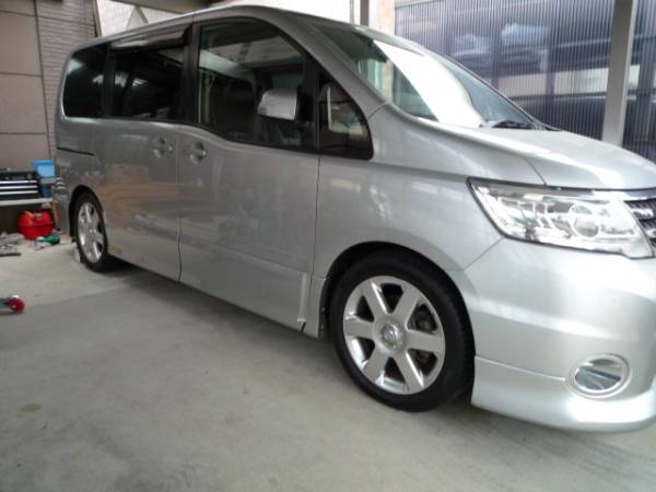エルグランド E51純正ホイール c25 c26 セレナ 215/50/R17(ラジアル