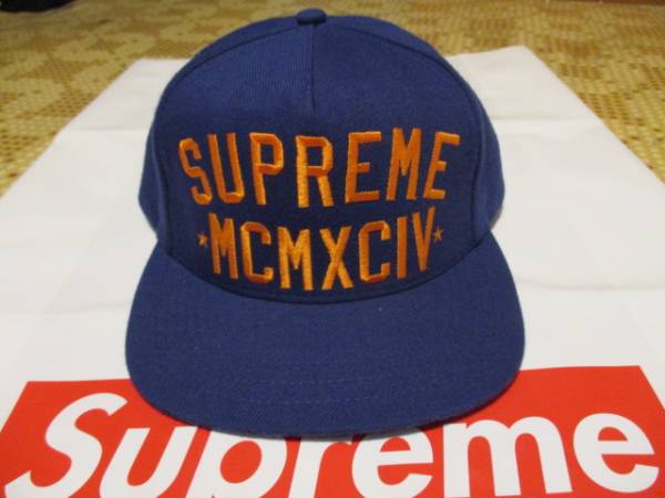長瀬着 SUPREME MCMXCVI キャップ(帽子)｜売買されたオークション情報 